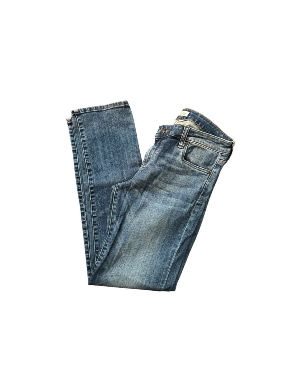 Orvis Women's Straight-Leg Jeans in Medium Wash Blue - Picture 6 of 6